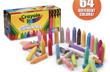 Crayola Ultimate Washable Chalk under $10!